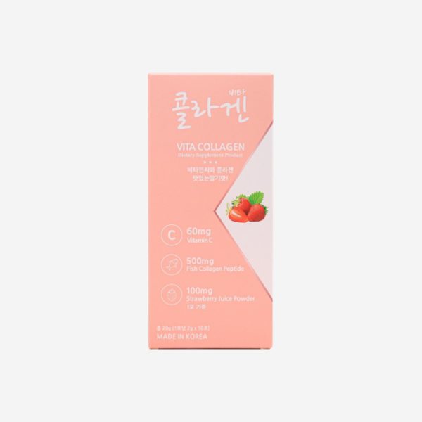 MemberK Vita Collagen Strawberry -10 Sachets