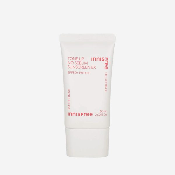 Innisfree Tone Up No Sebum Sunscreen SPF50+ PA++++ - 60ml
