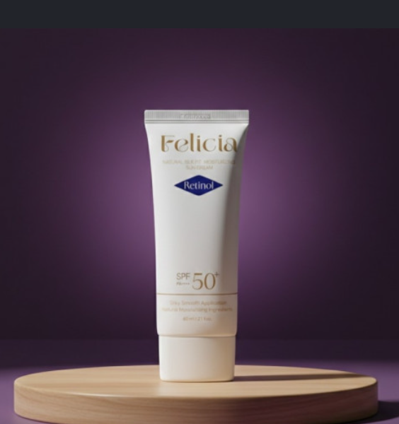 Felicia Natural silk Fit Moisturizing Sun Cream(Retinol)